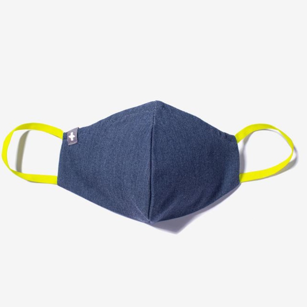 Heather Denim FIONx Protective Face Mask - M/L